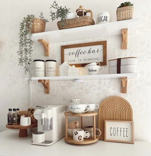 How to Style the Perfect At-Home Coffee Bar