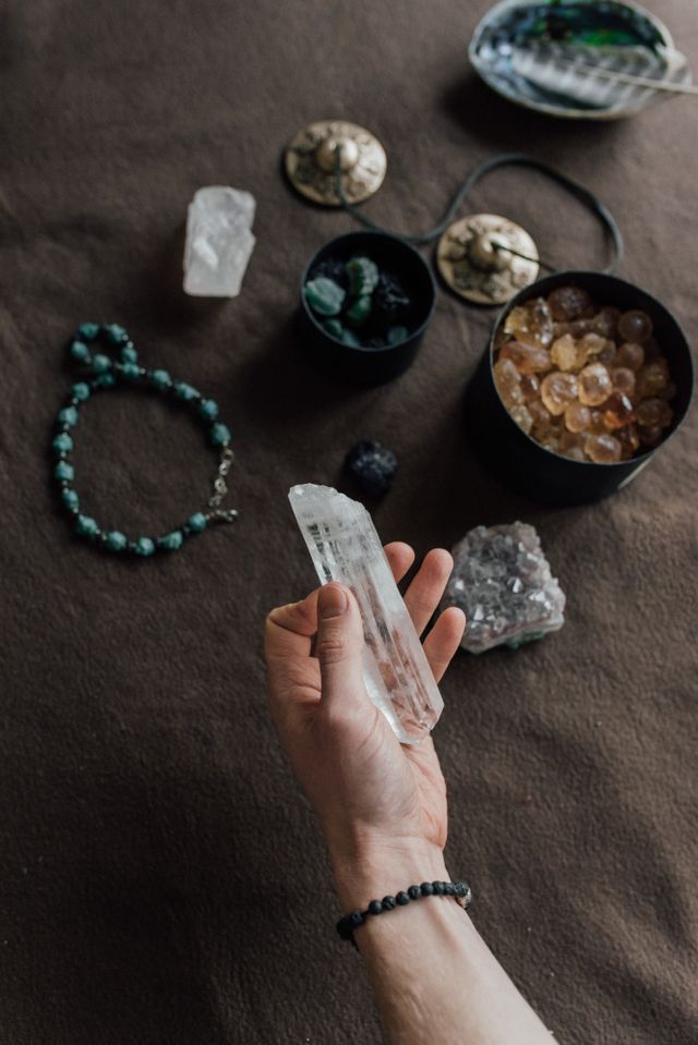 Selection of spiritual crystals